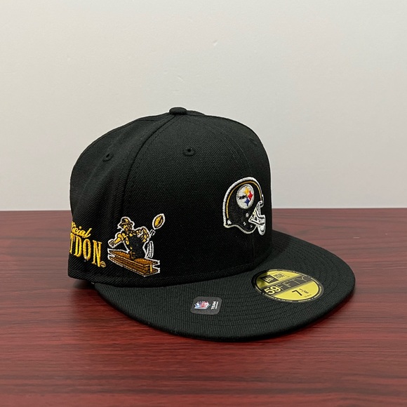 New Era x Just Don, 59Fifty Fitted Hat, Pittsburgh Steelers - Picture 6 of 12